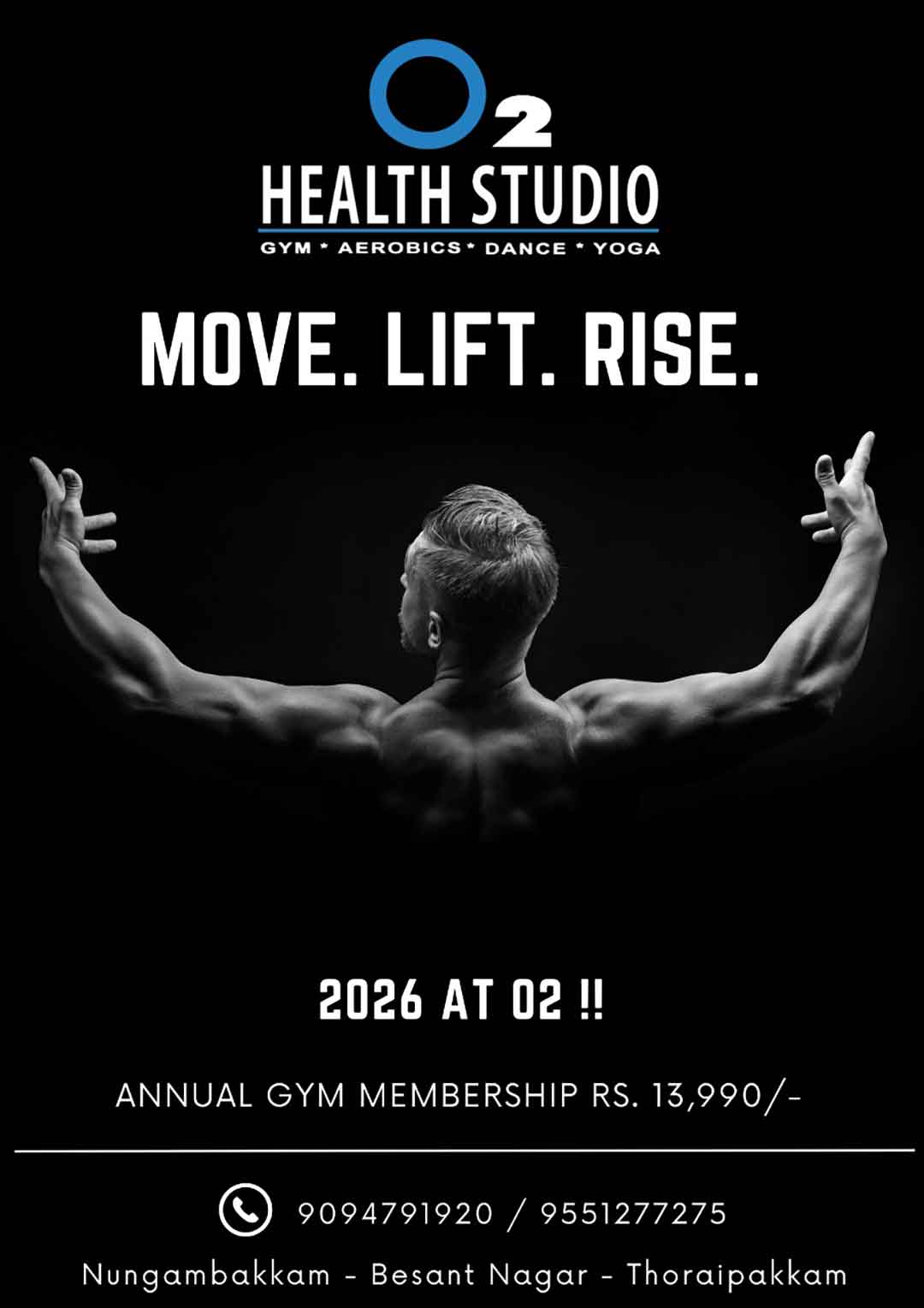 New year Offer - O2 Health Studio