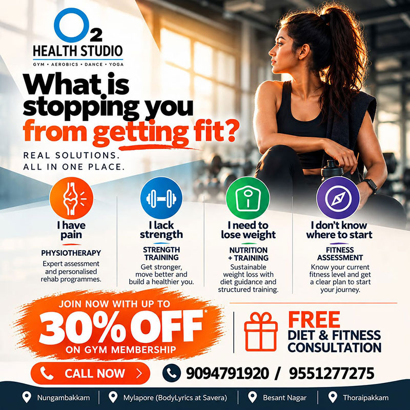 O2 GET FIT - O2 Health Studio
